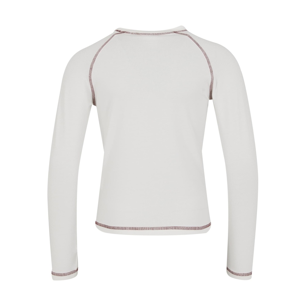 Urban Classics - Contrast Jersey Chemise à manches longues pour enfants - Blanc cassé